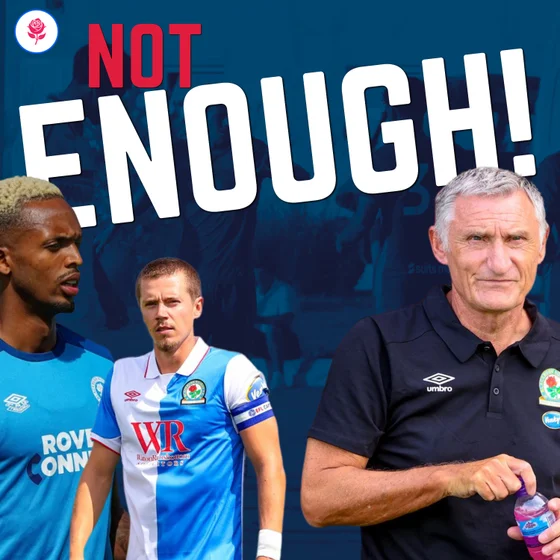 Blackburn Say The Squad Is Good Enough... We Disagree