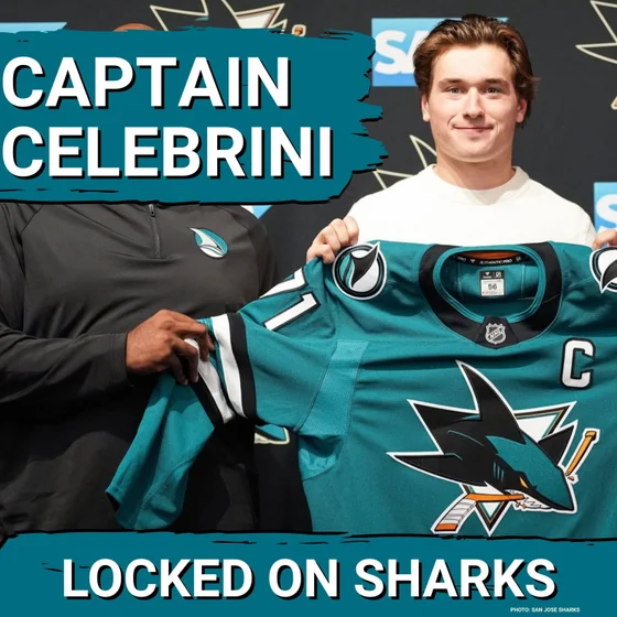 MILESTONE: San Jose Sharks Name Macklin Celebrini Captain in BOLD Move for Franchise Future