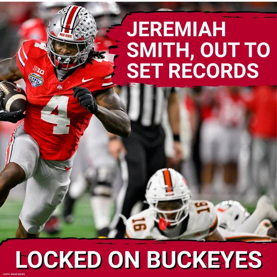HISTORIC: Jeremiah Smith Challenging Ohio State Records with One Final INCREDIBLE Run