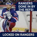 Refs have HORRENDOUS showing as Rangers lose in overtime to Vegas! Calling out the zebras for this awful performance!