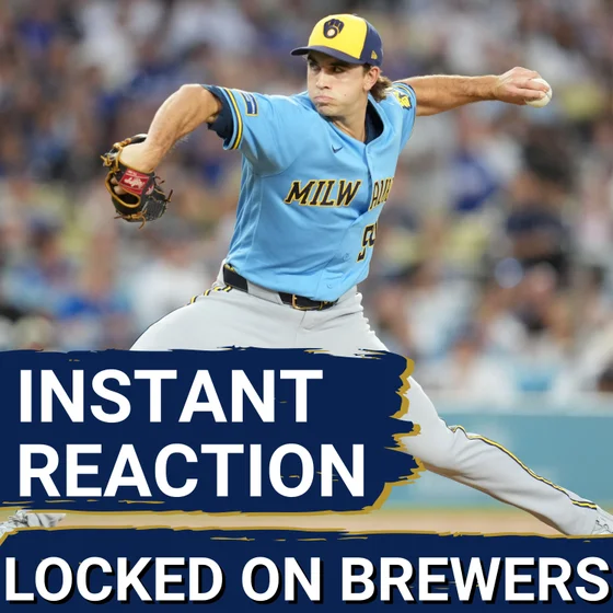 BREWERS POSTCAST: Brewers' Bats Go Silent in LA | Dodgers Win 3-1 Despite Quality Start From Robert Gasser