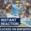 BREWERS POSTCAST: Brewers' Bats Go Silent in LA | Dodgers Win 3-1 Despite Quality Start From Robert Gasser
