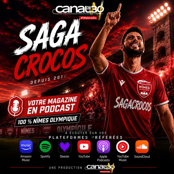 La mi-temps de SagaCrocos - un dimanche avec le Nîmes Olympique.