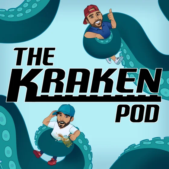 PLAYOFFS?! Kraken Reaction: game recaps, lower body industry, and Eberle drinks what?! 3 Stars of the Week.